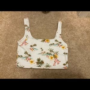 Cropped tank top